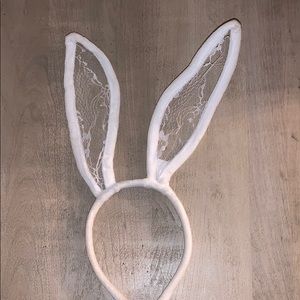 Lace playboy bunny ears